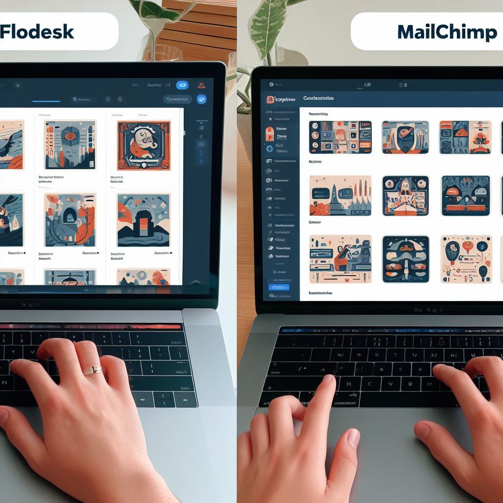 Flodesk vs Mailchimp template